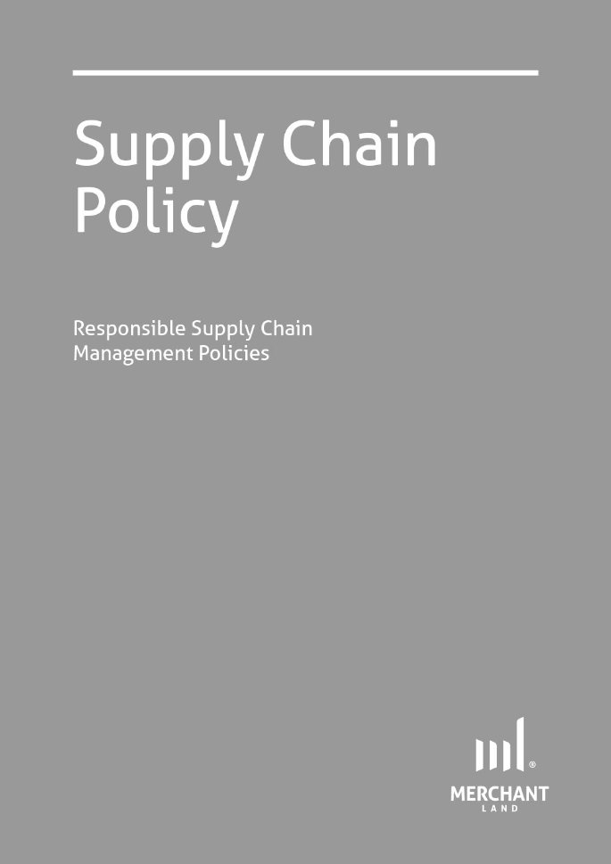Responsible Supply Chain Management Policies cover